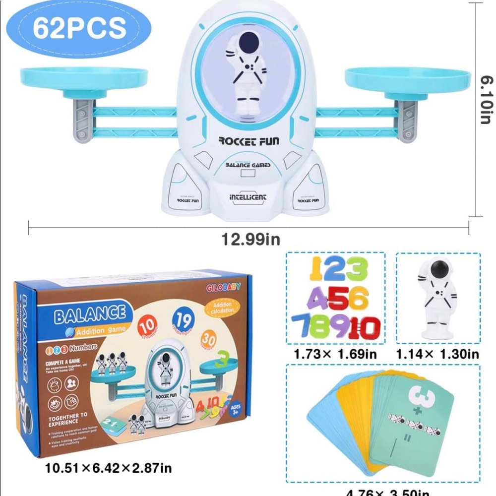 STEM TOYS (Math) for Preschool Learning - Picture 6 of 6